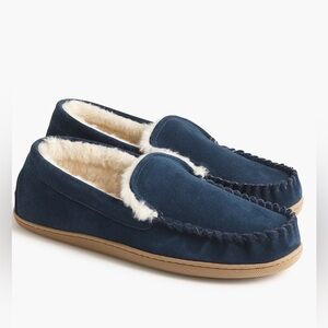NWT- JCrew Suede slippers Size 7 retails $89